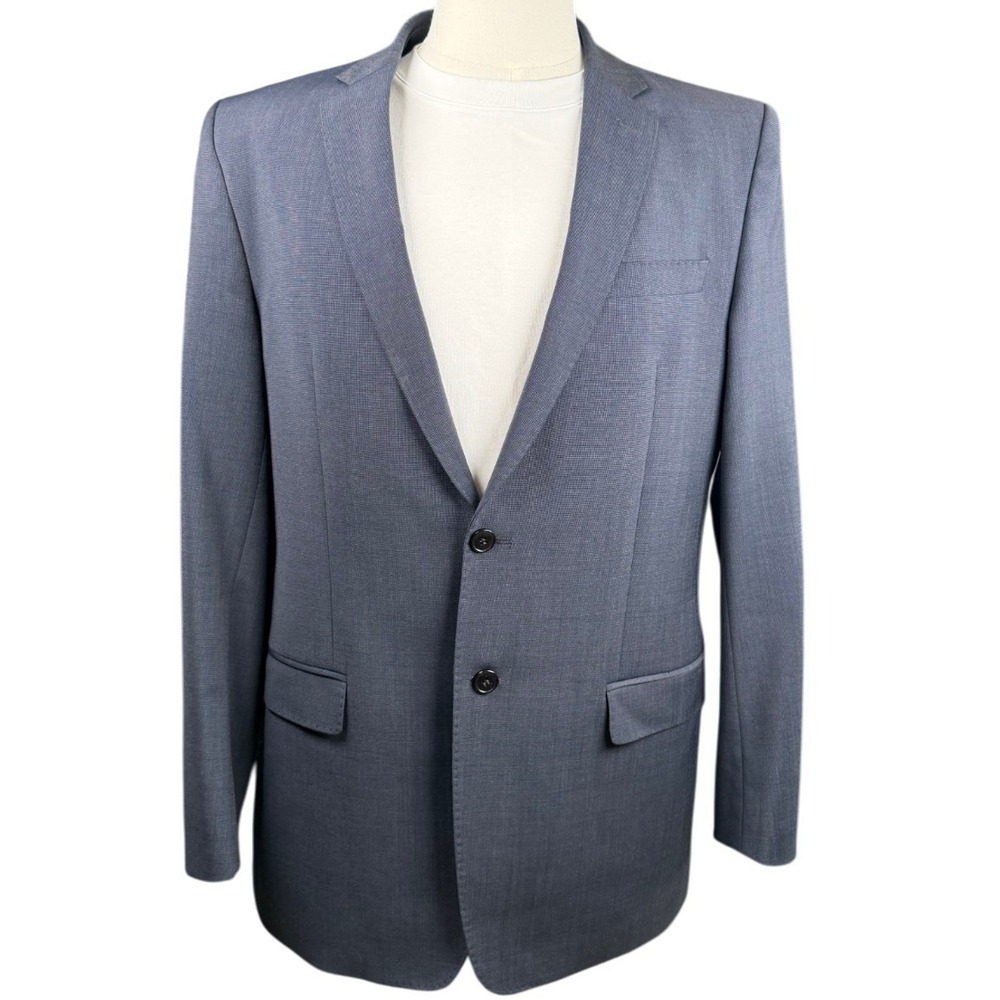 Versace Collection Wool Blazer 54 44R Gray Sport Coat Italy Luxury Jacket CLG